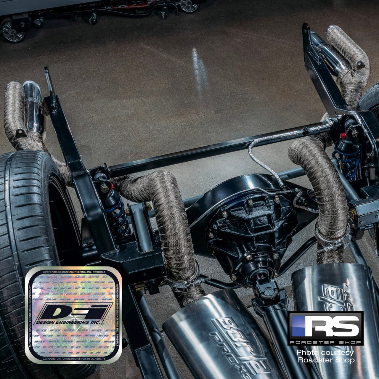 DEI 10098 EXHAUST WRAP TITANIUM 2" X 50'