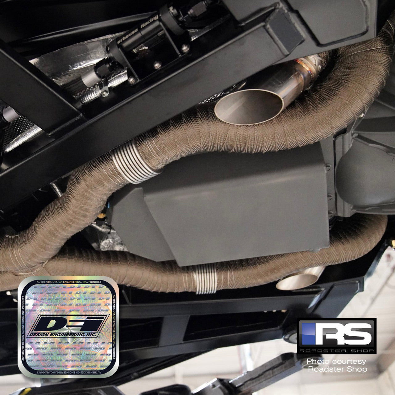 DEI 10098 EXHAUST WRAP TITANIUM 2" X 50'