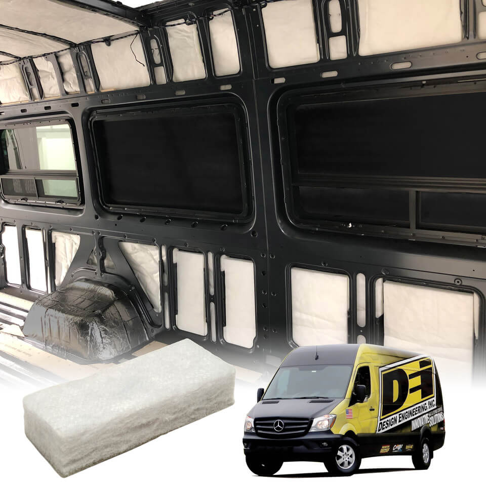 DESIGN ENGINEERING (DEI) 51110 COMPLETE INSULATION FOR MERCEDES SPRINTER 170IN EXT 2007-2018