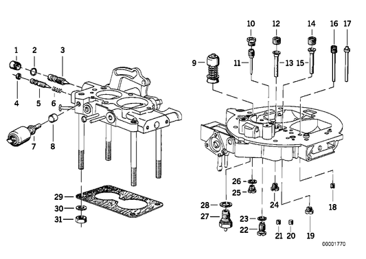 Genuine BMW 51125B30F59 Air Correction Jet Stage Ii 120 | ML Performance UK Car Parts