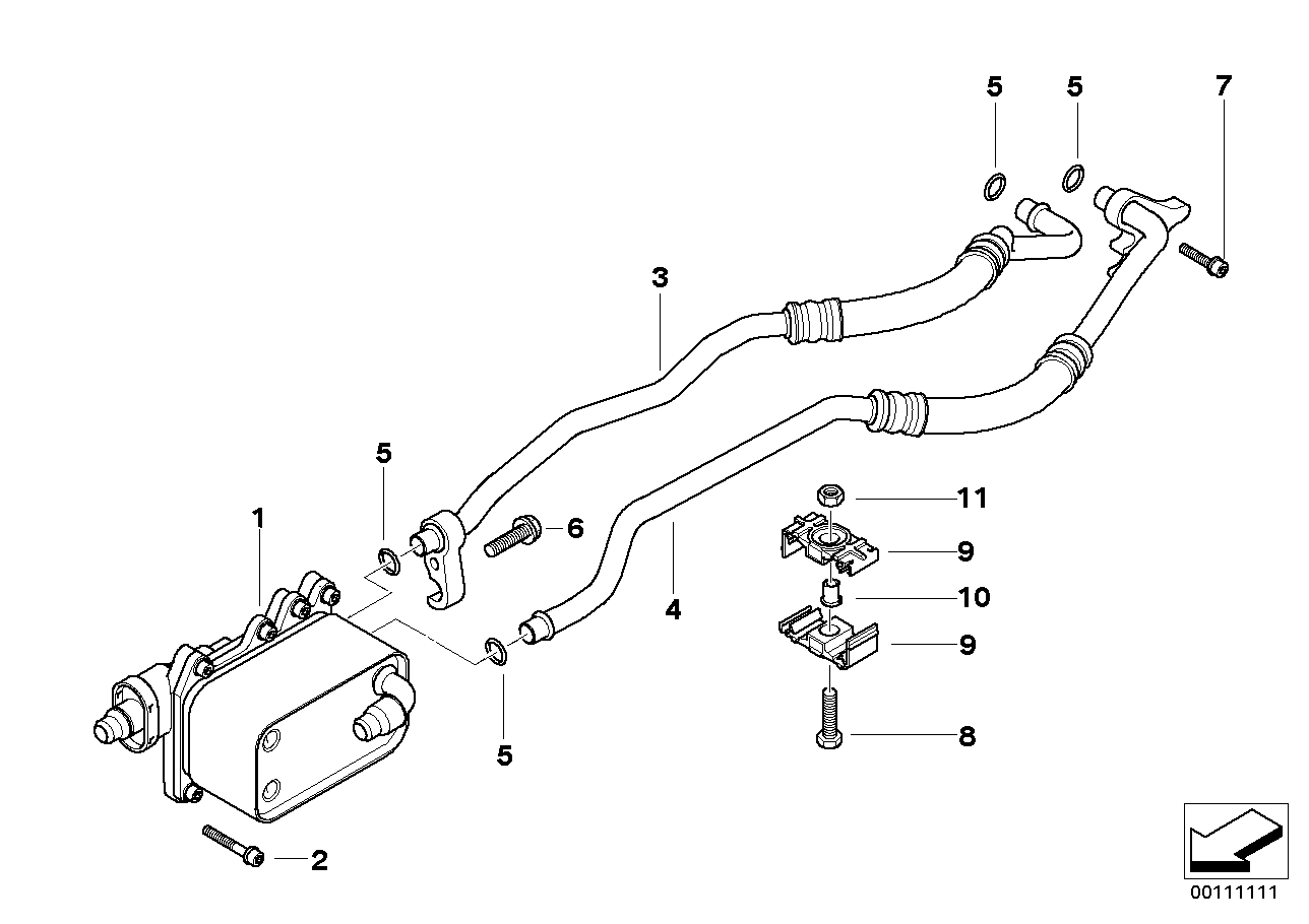 Genuine BMW 17217803830 Heat Exchanger | ML Performance UK Car Parts
