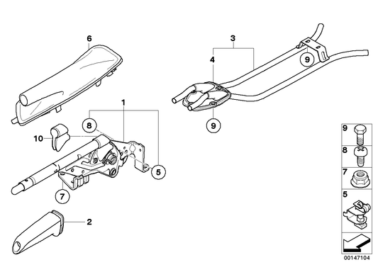 Genuine BMW 34406782750 Handbrake Lever | ML Performance UK Car Parts