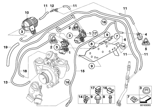 Genuine BMW 11658507249 Vacuum Hose White 3,5X2,0 | ML Performance UK Car Parts