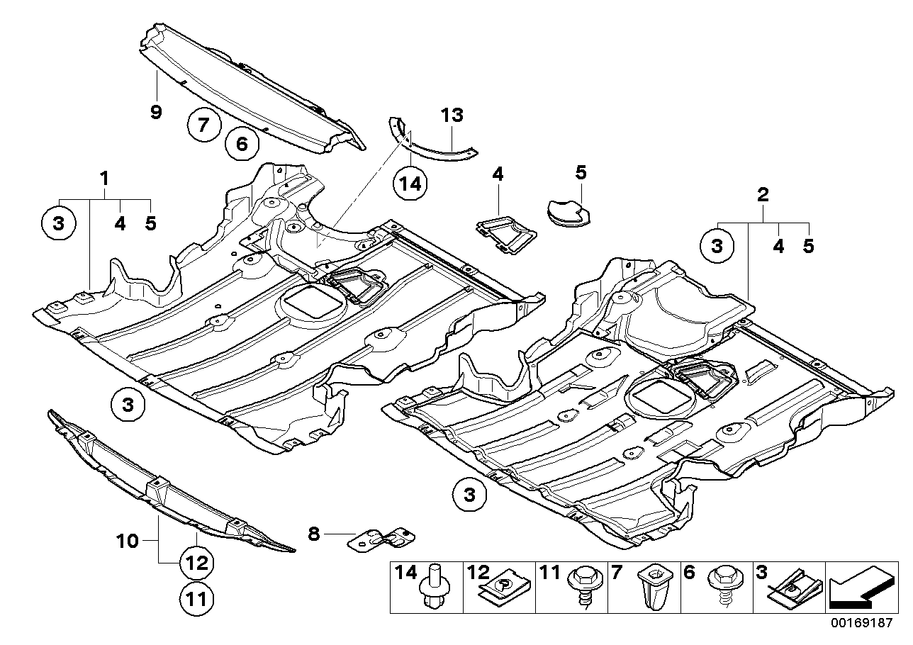 Genuine BMW 51757128503 Radiator Seal | ML Performance UK Car Parts