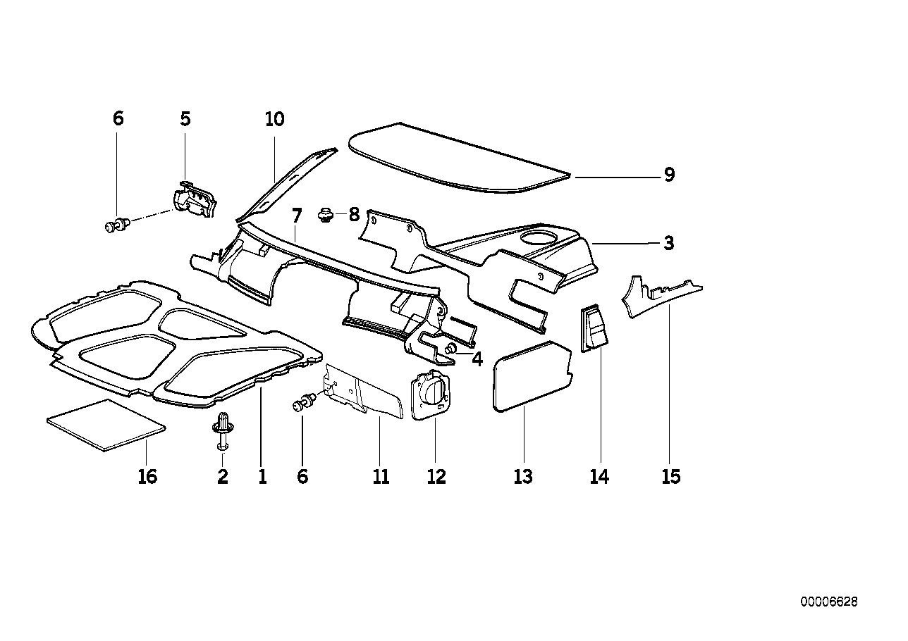 Genuine BMW 51488161501 Sound Insulation Front Door | ML Performance UK Car Parts