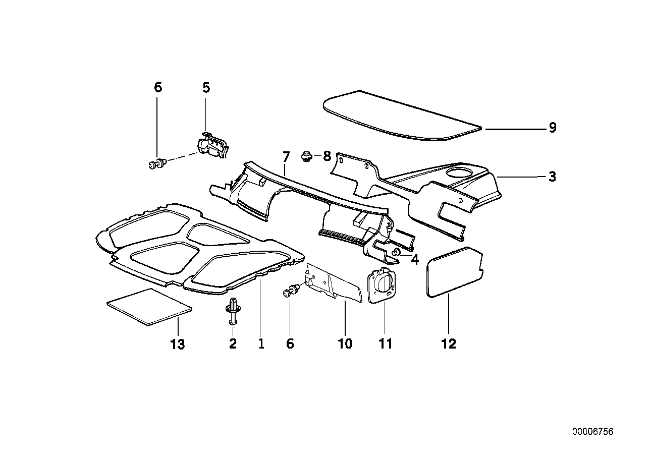 Genuine BMW 51488233855 Sound Insulating Door Front Left | ML Performance UK Car Parts