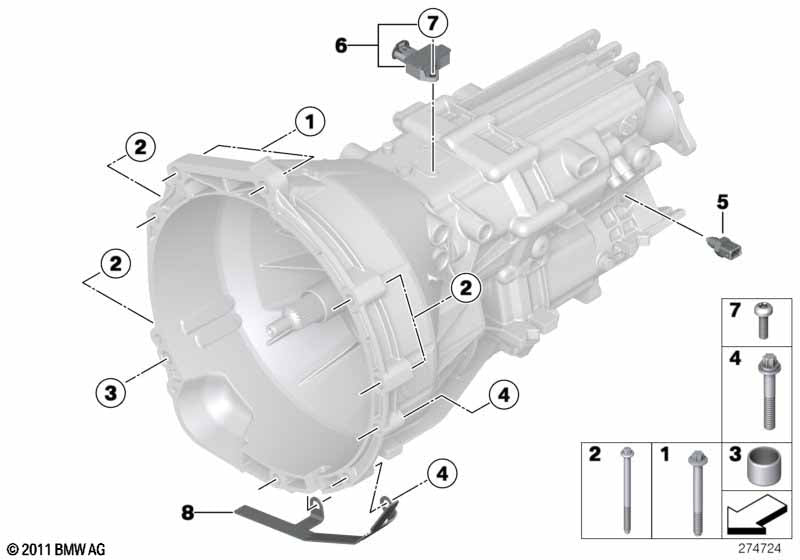 Genuine BMW 23147606188 Neutral Sensor | ML Performance UK Car Parts