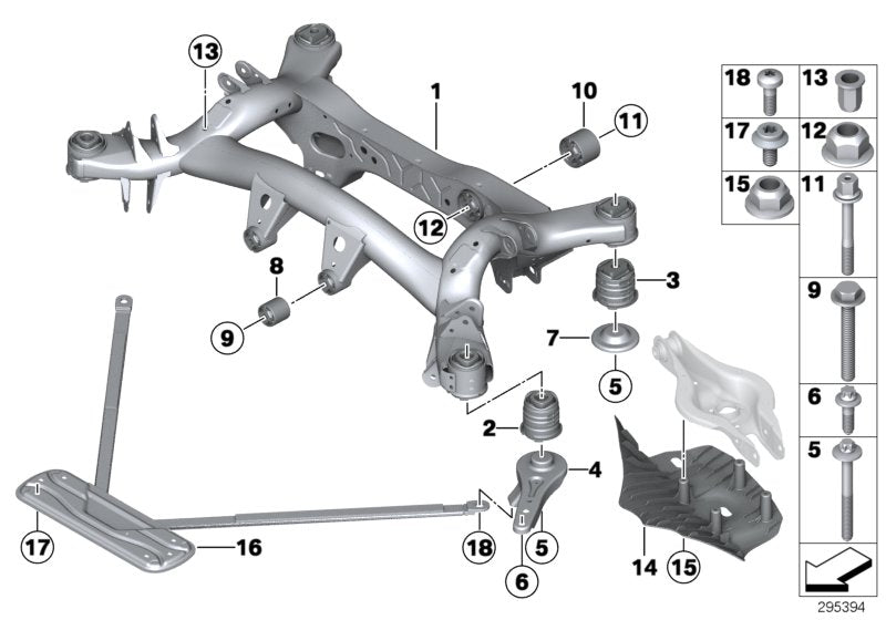 Genuine BMW 33326793652 Push Rod Right | ML Performance UK Car Parts
