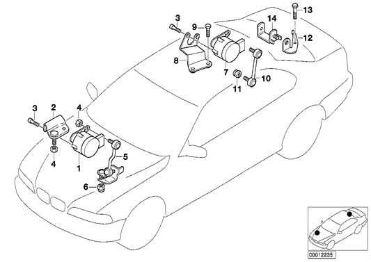 Genuine BMW 37146766778 Front Angle Joint | ML Performance UK Car Parts