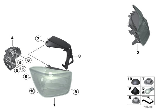 Genuine BMW 63217241544 Tail Light Right | ML Performance UK Car Parts