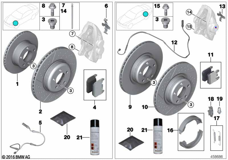 Genuine BMW 34216857152 Guide Pin | ML Performance UK Car Parts