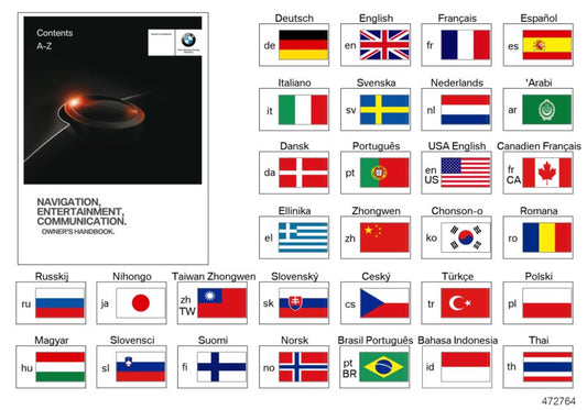Genuine BMW 01402989653 Owner'S Manual For Infotainment EN | ML Performance UK Car Parts