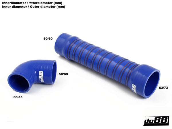 DO88 DO88-KIT107 Audi Quattro 10v 2.2 Turbo Silicone Turbo Intake Hose Kit