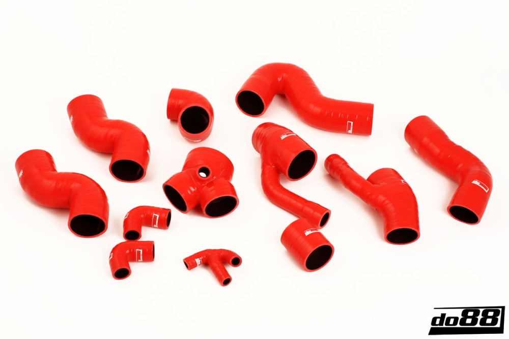 DO88 do88-kit109R Audi S4/A6 2.7 Bi Turbo Pressure hoses Red