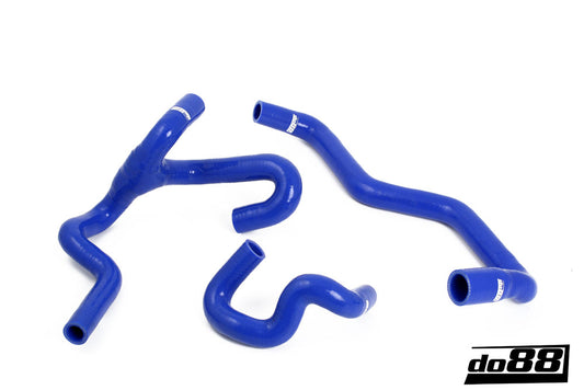 DO88 do88-kit121B SAAB 9-5 98-10 Heater hoses for cars with water valve Blue