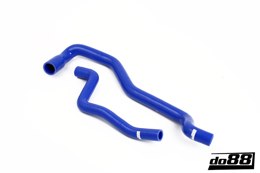 DO88 do88-kit122B SAAB 9-5 98-10 Heater hoses for cars without water valve Blue