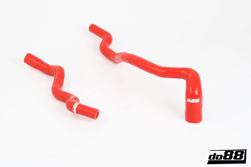 DO88 do88-kit139R Saab 900 / 9-3 RHD Heater core hoses Red