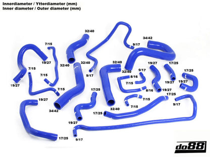 DO88 DO88-KIT140 Mazda Miata MX5 NC 2006 to 2015 Coolant Hose Kit