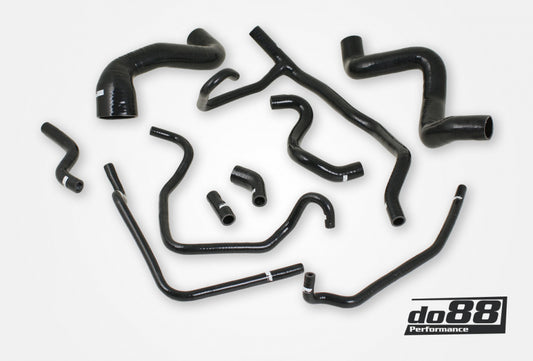 DO88 do88-kit178S Porsche 968 Coolant hoses Black