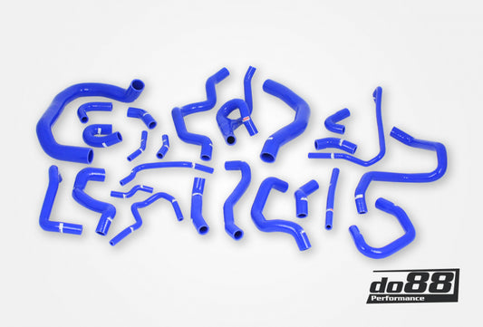 DO88 do88-kit187B AUDI SEAT SKODA VW 1.8 / 2.0 TSI (MQB) Coolant hoses (24 pcs) Blue