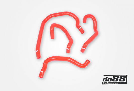 DO88 do88-kit188R AUDI SEAT VW 2.0 TSI (MQB) Coolant hoses Remote Radiator (Left) Red