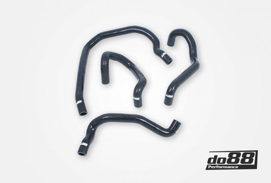 DO88 do88-kit188S AUDI SEAT VW 2.0 TSI (MQB) Coolant hoses Remote Radiator (Left) Black