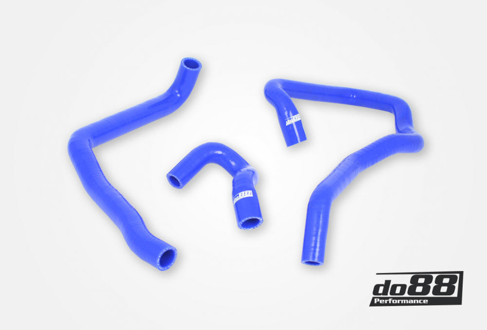 DO88 do88-kit189B AUDI SEAT VW 2.0 TSI (MQB) Coolant hoses Remote Radiator (Right) Blue