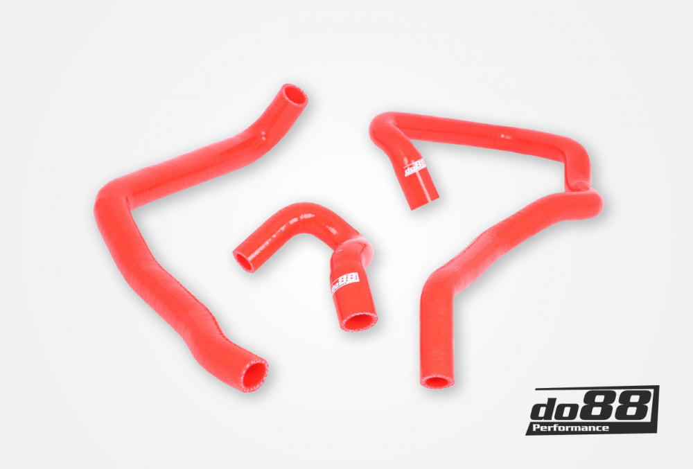 DO88 do88-kit189R AUDI SEAT VW 2.0 TSI (MQB) Coolant hoses Remote Radiator (Right) Red