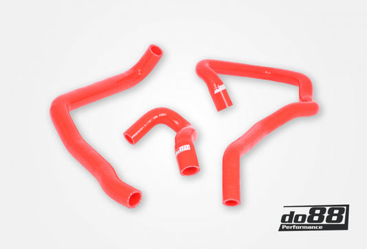 DO88 do88-kit189R AUDI SEAT VW 2.0 TSI (MQB) Coolant hoses Remote Radiator (Right) Red