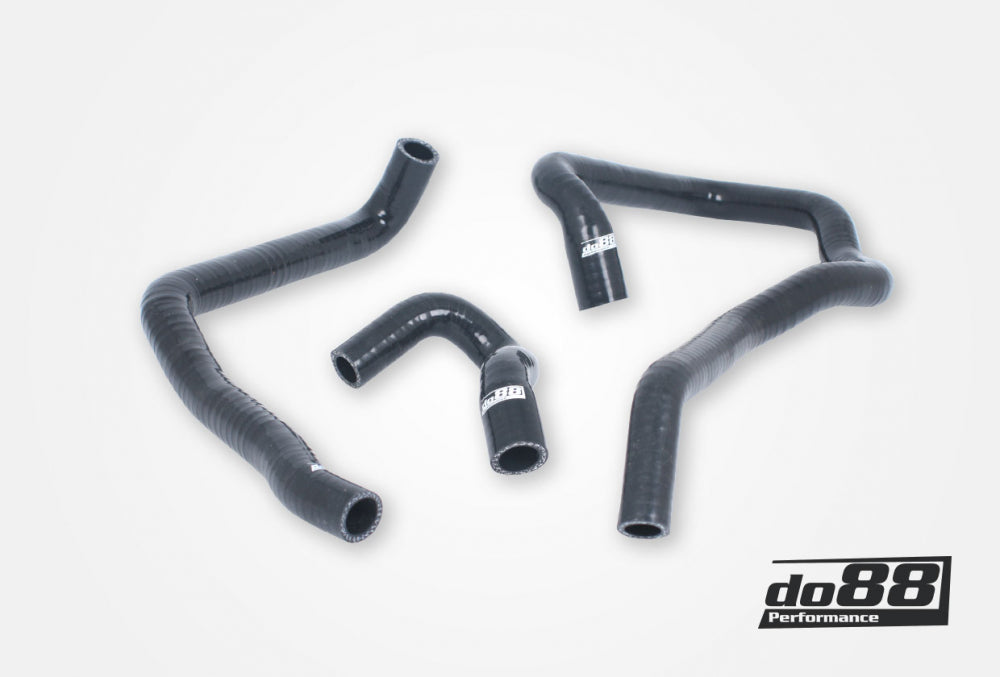 DO88 do88-kit189S AUDI SEAT VW 2.0 TSI (MQB) Coolant hoses Remote Radiator (Right) Black