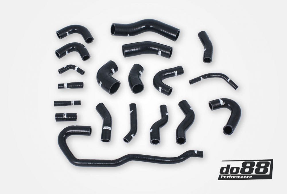 DO88 do88-kit191S Audi RS6 C5 2002-2004 Coolant hoses Black