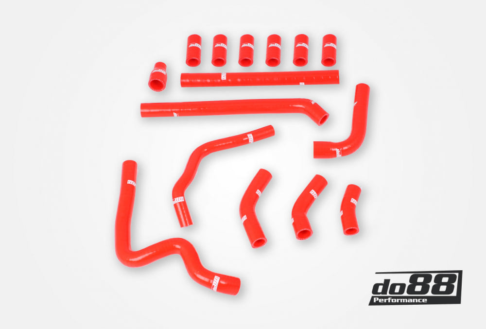 DO88 do88-kit192R Audi RS6 C5 2002-2004 Crankcase vent hoses Red