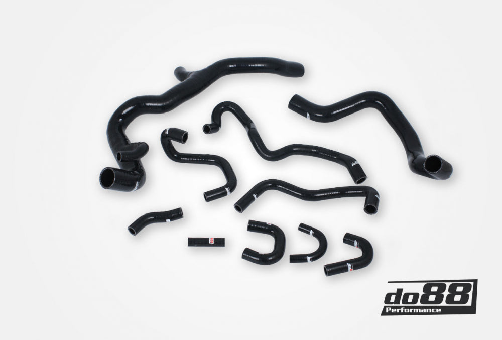 DO88 do88-kit198S Volvo S60/V60/V70/XC70/S80 T4 T5 2.5FT Automatic 07-16 Coolant hoses Black