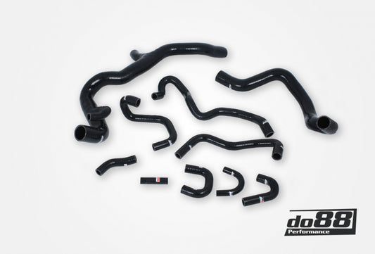 DO88 do88-kit198S Volvo S60/V60/V70/XC70/S80 T4 T5 2.5FT Automatic 07-16 Coolant hoses Black