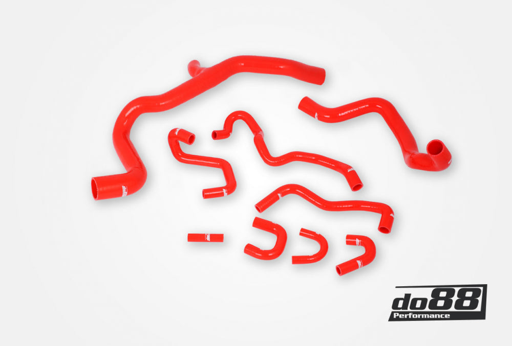 DO88 do88-kit199R Volvo V70/S80 2.5T 2.5FT AFV 2008-15 Coolant hoses Red
