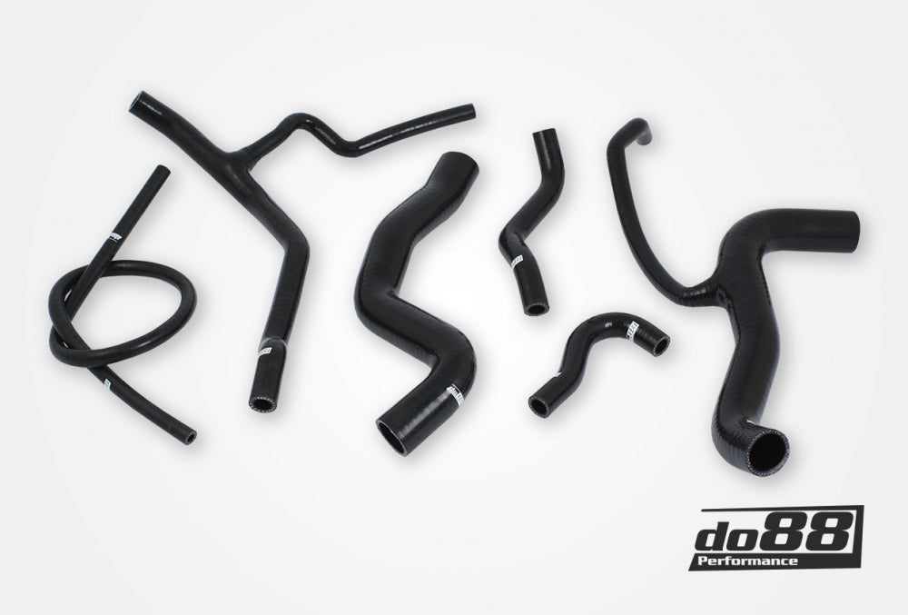DO88 do88-kit214S Volvo 740 780 960 Turbo 16V Coolant hoses Black