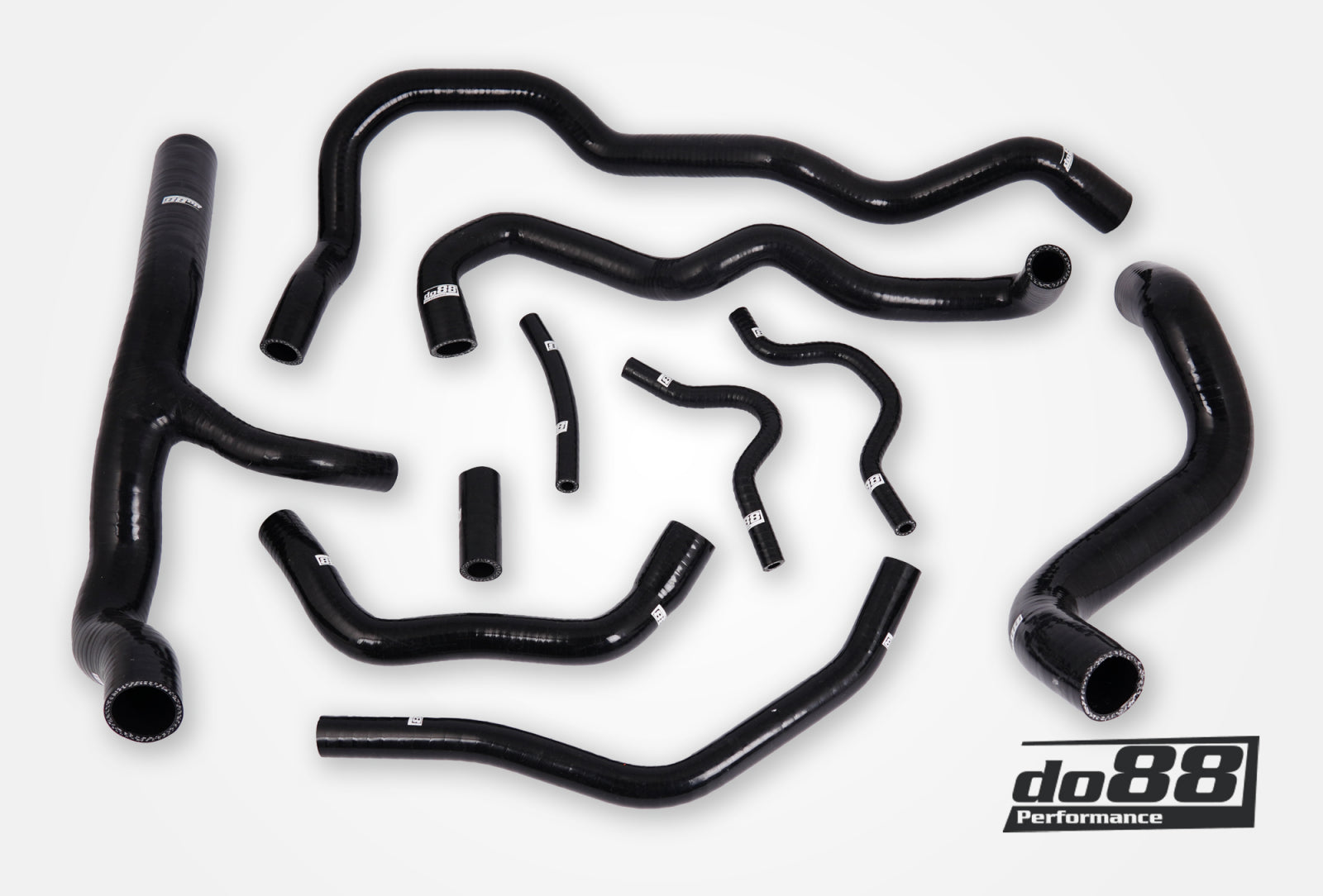 DO88 do88-kit216S SAAB 9-5 2.8T Turbo6 2010-2011 Coolant hoses Black