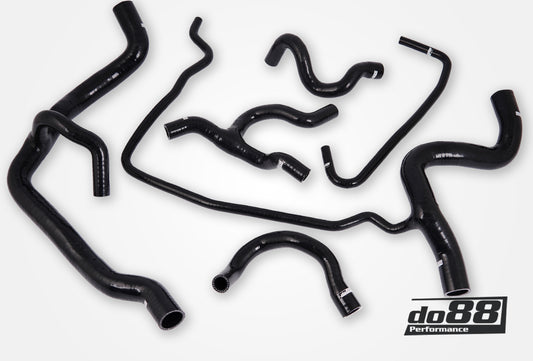 DO88 do88-kit217S SAAB 9-5 2.0T Turbo4 / Turbo4 BioPower 2010-2011 Coolant hoses Black