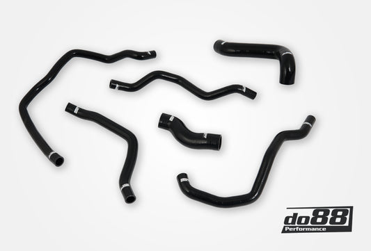 DO88 do88-kit219S BMW 320 323 325 328 330 E46 Coolant hoses Black