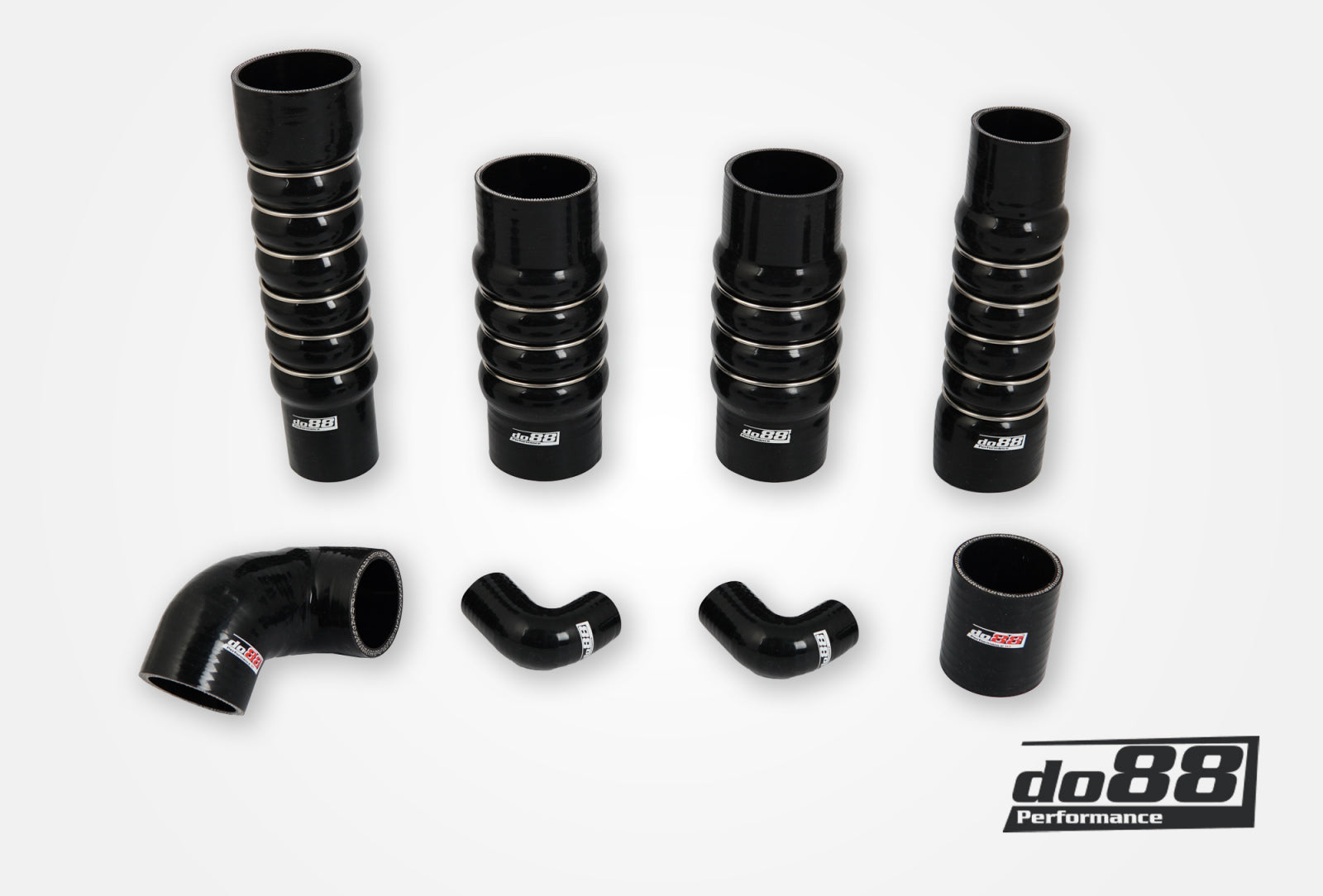 DO88 do88-kit224S Audi RS4 2.7 Bi Turbo Pressure hoses Black
