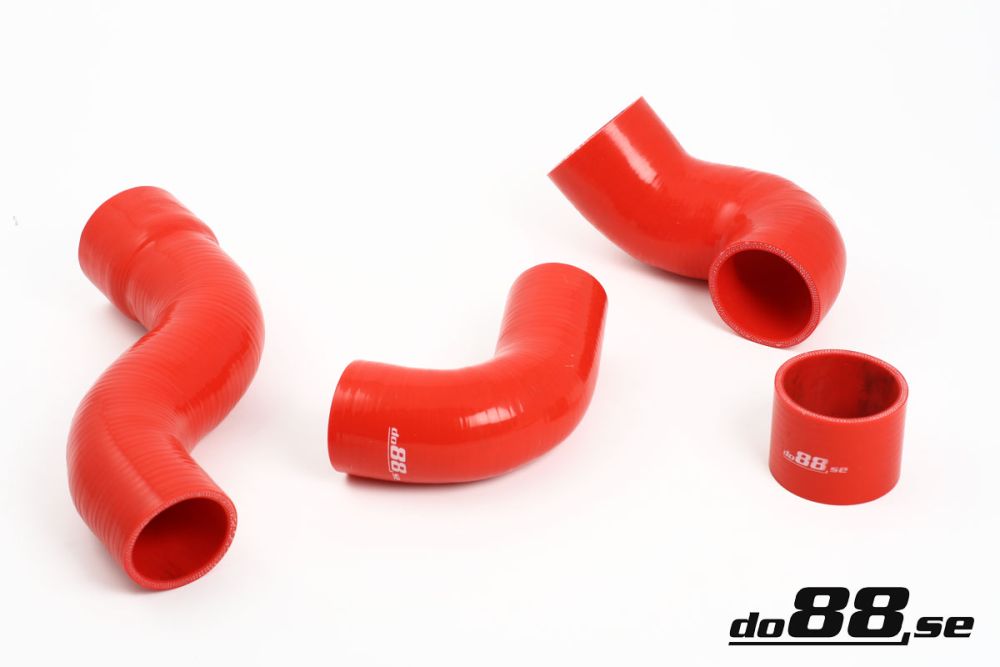 DO88 do88-kit26R Volvo 700/900 Turbo (w.o AC) Pressure hoses Red