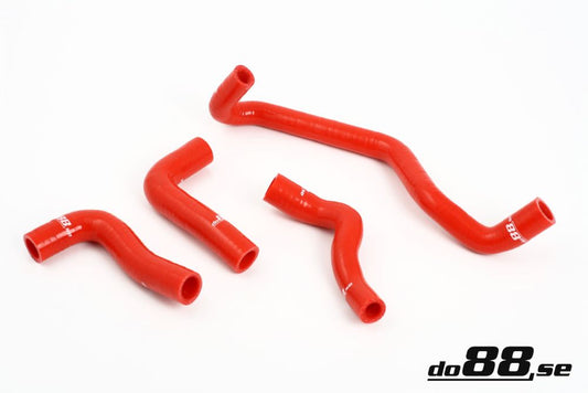 DO88 do88-kit39R Volvo C30/C70/S40/V50 Turbo 04-13 Heater hoses Red