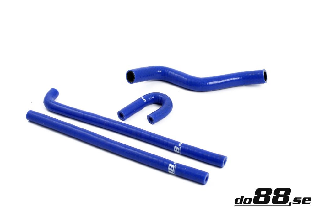 DO88 do88-kit3 SAAB 9-3 2.0T 2003- Solenoid valve & crankvent hoses Blue