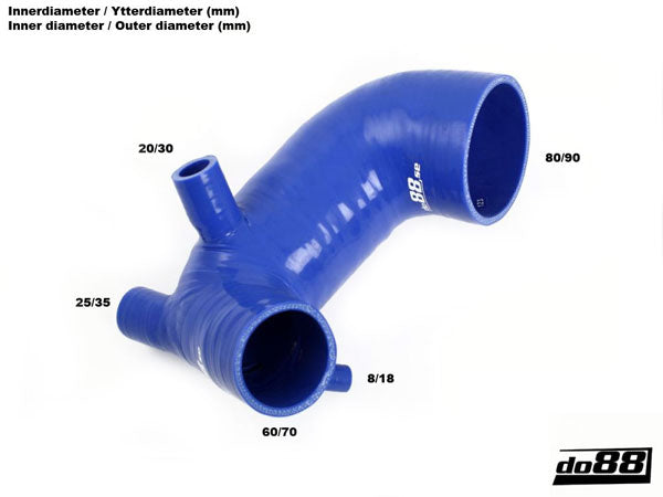 DO88 DO88-KIT51-2 Audi S4, S6, A6 2.2 Turbo (230bhp) Turbo Intake Hose
