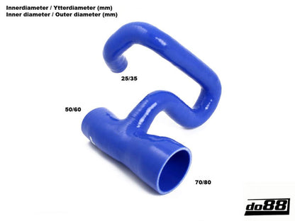 DO88 DO88-KIT51-4 Audi S4, S6, A6 2.2 Turbo (230bhp) Intercooler Outlet Hose