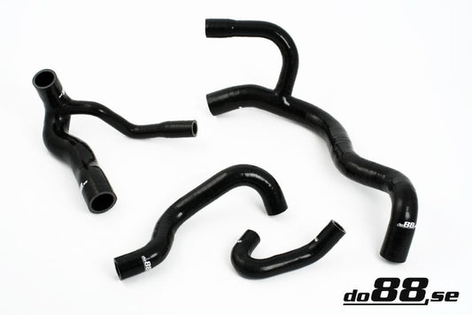 DO88 do88-kit54-3B-S Audi S2 3B 1990-1992 Radiator hoses Black