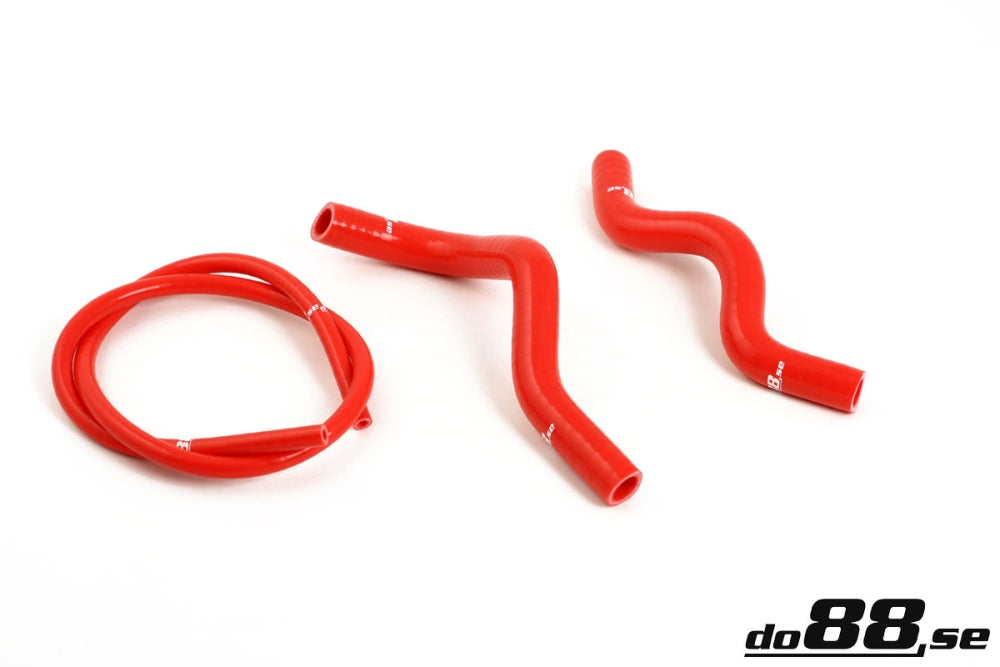 DO88 do88-kit64R Volvo 240 Coolant hoses complement Red