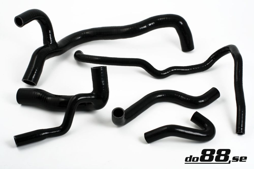 DO88 do88-kit67S Audi Quattro 20v Radiator hoses Black