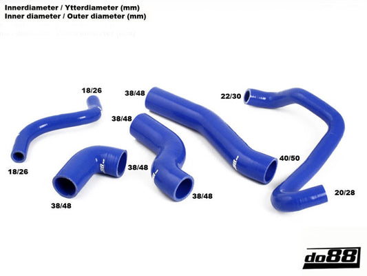 DO88 DO88-KIT71 BMW E46 316 318 2001 to 2004 Coolant Hose Kit