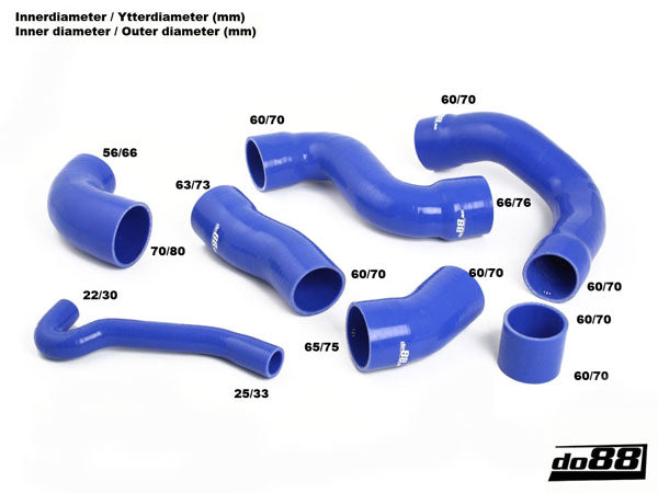 DO88 DO88-KIT79 Silicone Intercooler Hose Kit